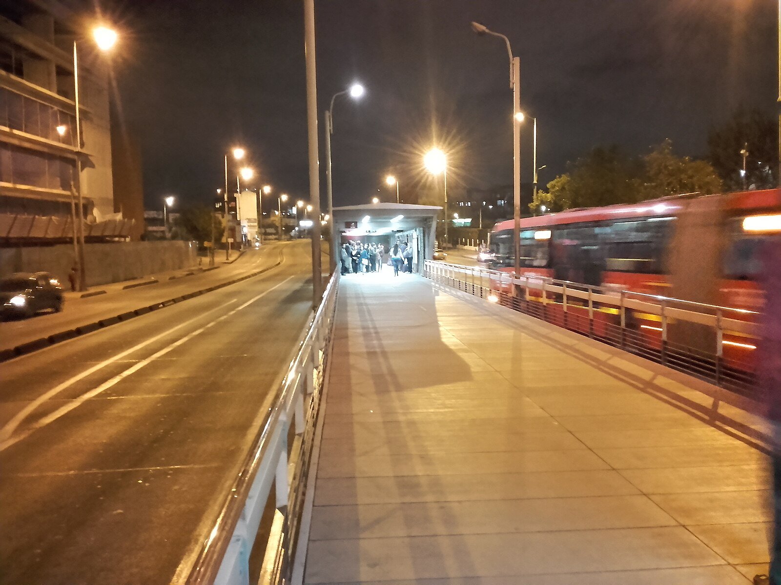 Calle_95_tm_Bogotá_de_noche