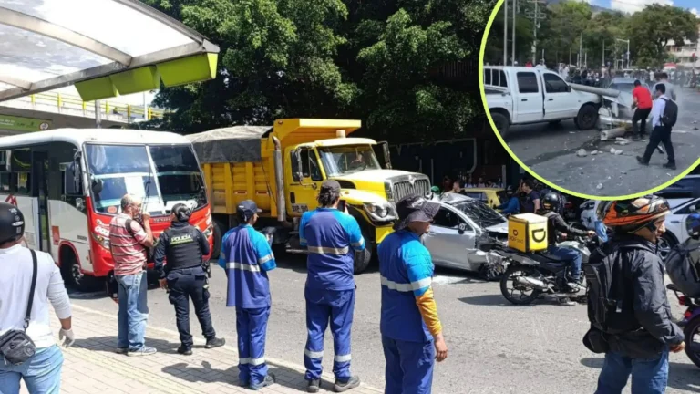 accidente-transito-robledo-volqueta-sin-frenos